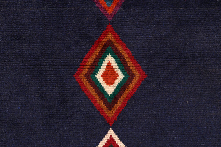 Dark Blue Baluchi 4' x 5' 8 - No. 64090 - ALRUG Rug Store
