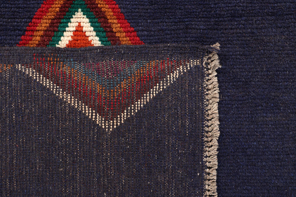 Dark Blue Baluchi 4' x 5' 8 - No. 64090 - ALRUG Rug Store