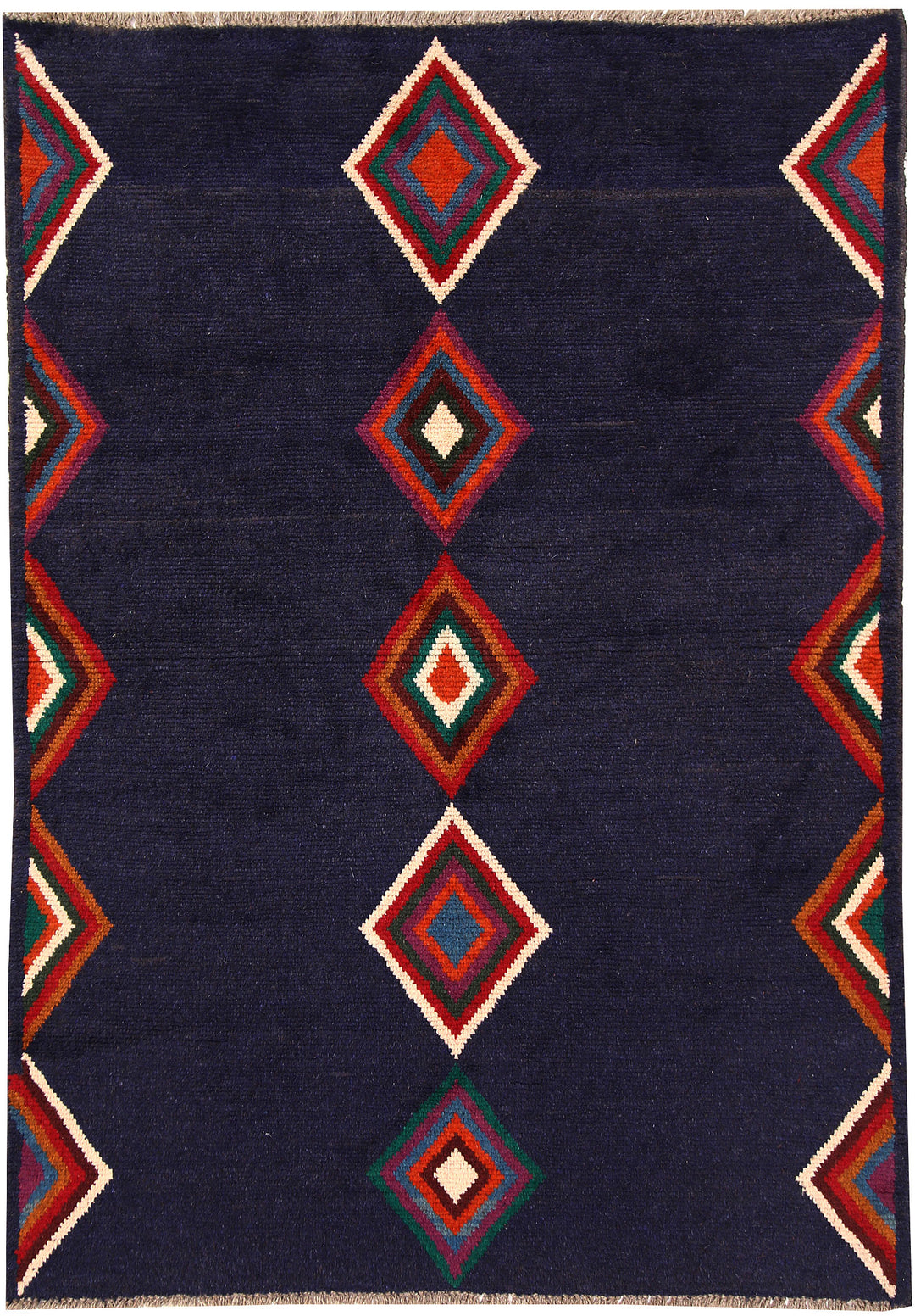 Dark Blue Baluchi 4' x 5' 8 - No. 64090 - ALRUG Rug Store