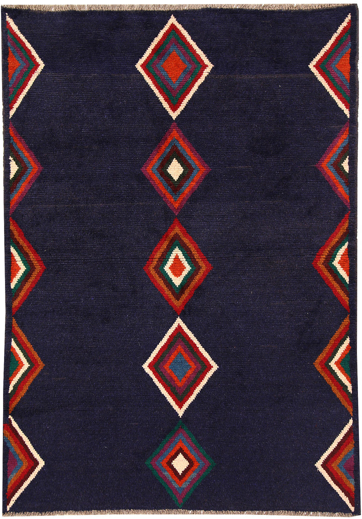 Dark Blue Baluchi 4' x 5' 8 - No. 64090 - ALRUG Rug Store