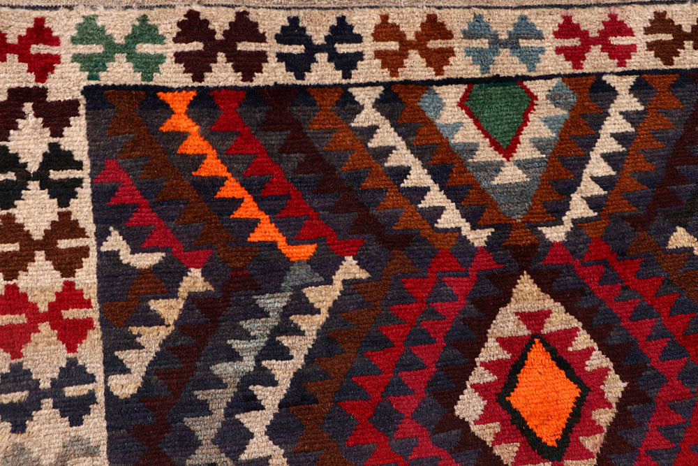 Multi Colored Baluchi 4' 2 x 5' 10 - No. 64093 - ALRUG Rug Store