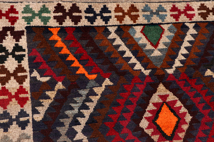Multi Colored Baluchi 4' 2 x 5' 10 - No. 64093 - ALRUG Rug Store