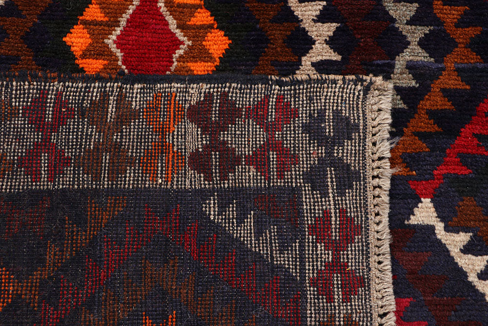 Multi Colored Baluchi 4' 2 x 5' 10 - No. 64093 - ALRUG Rug Store