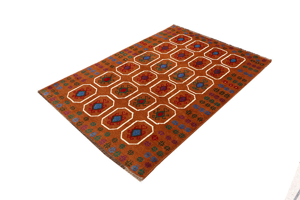 Sienna Baluchi 4' x 5' 10 - No. 64101 - ALRUG Rug Store