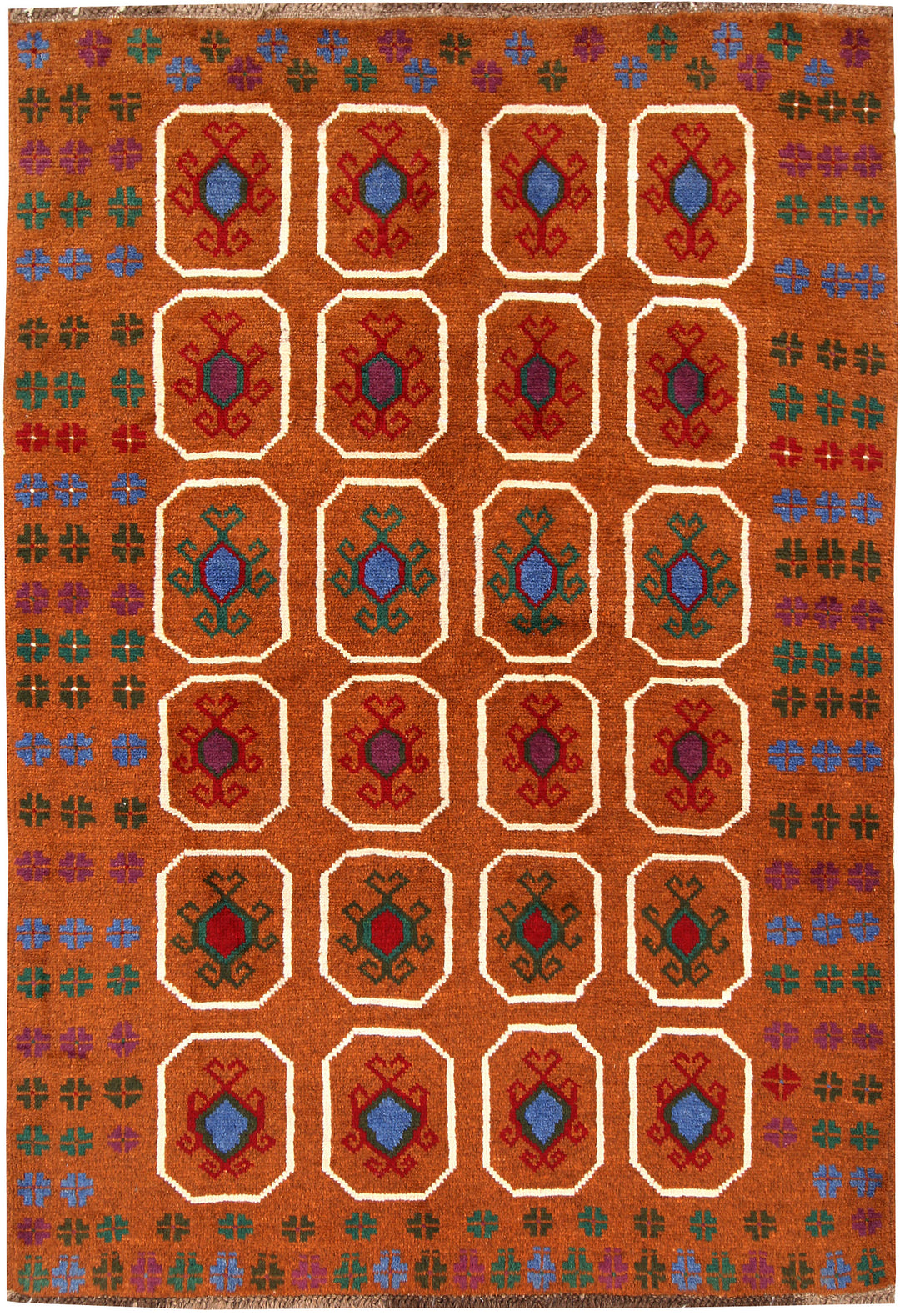 Sienna Baluchi 4' x 5' 10 - No. 64101 - ALRUG Rug Store