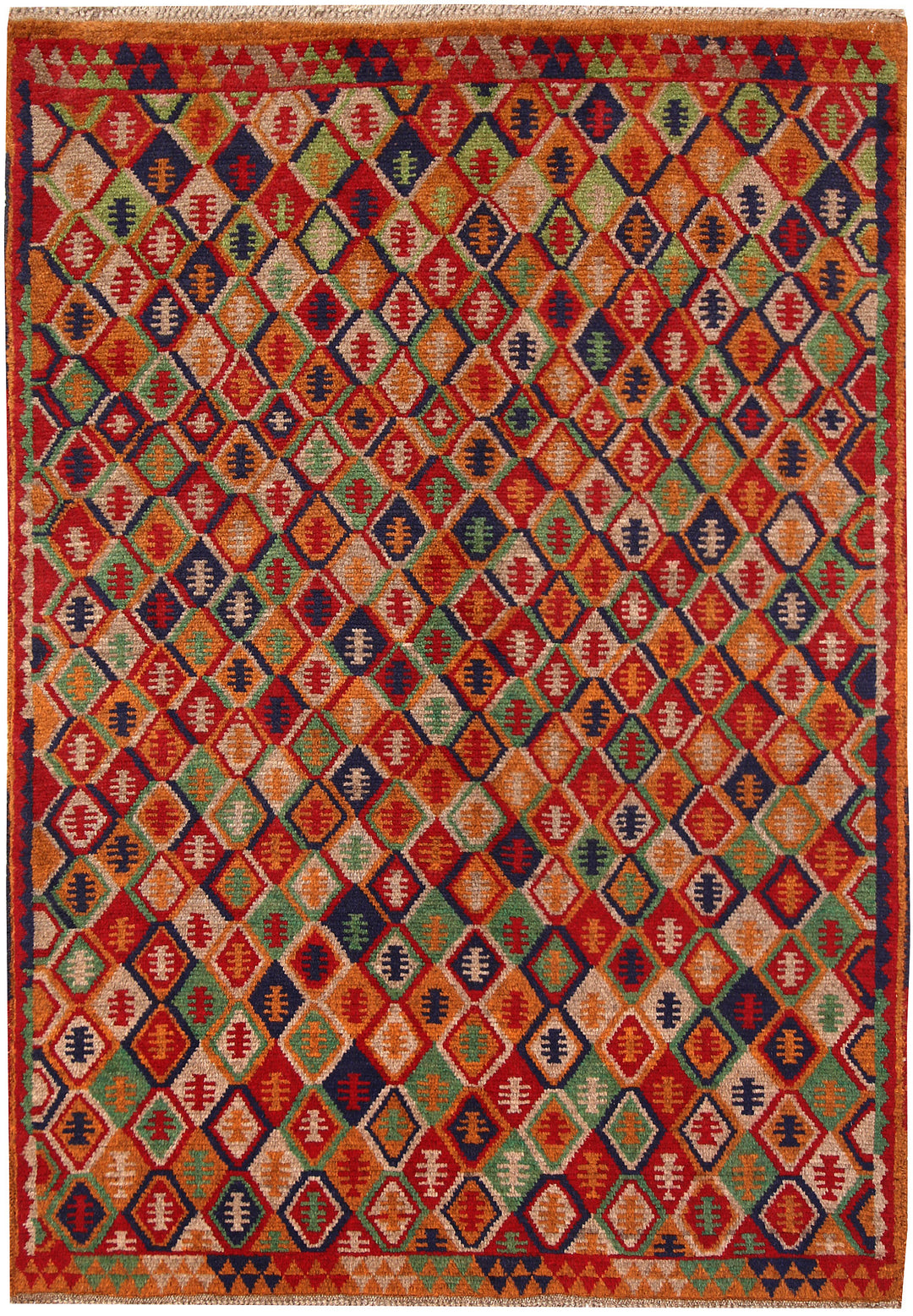 Multi Colored Baluchi 4' 1 x 5' 8 - No. 64102 - ALRUG Rug Store