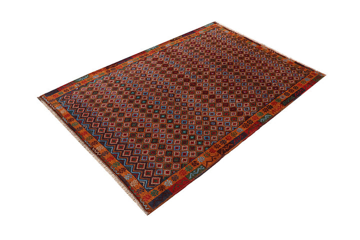 Multi Colored Baluchi 4' 1 x 5' 11 - No. 64105 - ALRUG Rug Store