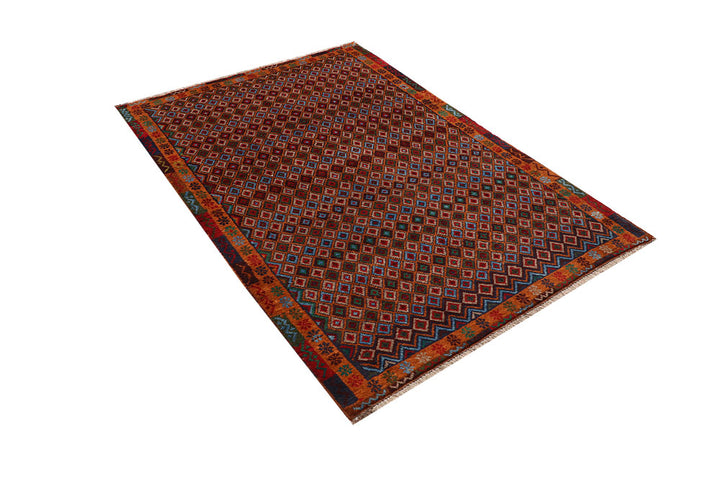 Multi Colored Baluchi 4' 1 x 5' 11 - No. 64105 - ALRUG Rug Store