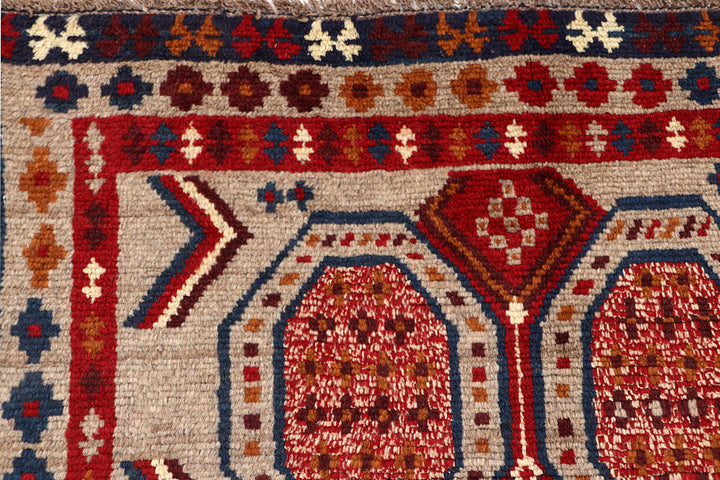 Tan Baluchi 3' 10 x 5' 9 - No. 64107 - ALRUG Rug Store