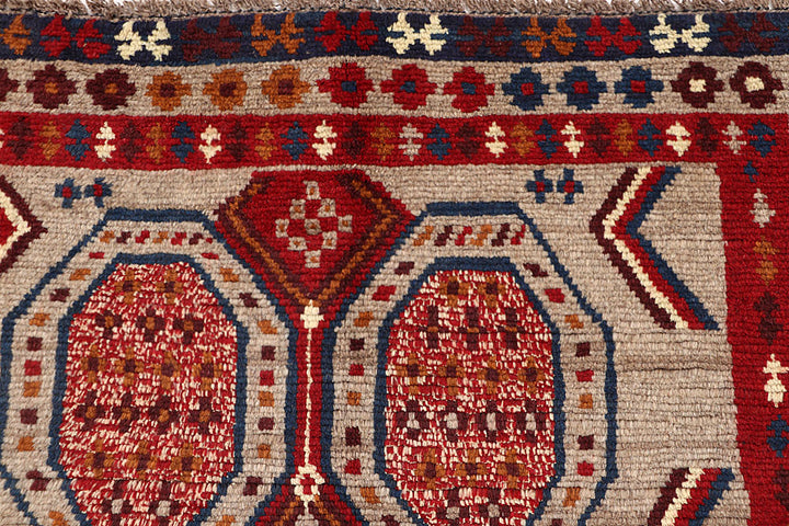 Tan Baluchi 3' 10 x 5' 9 - No. 64107 - ALRUG Rug Store