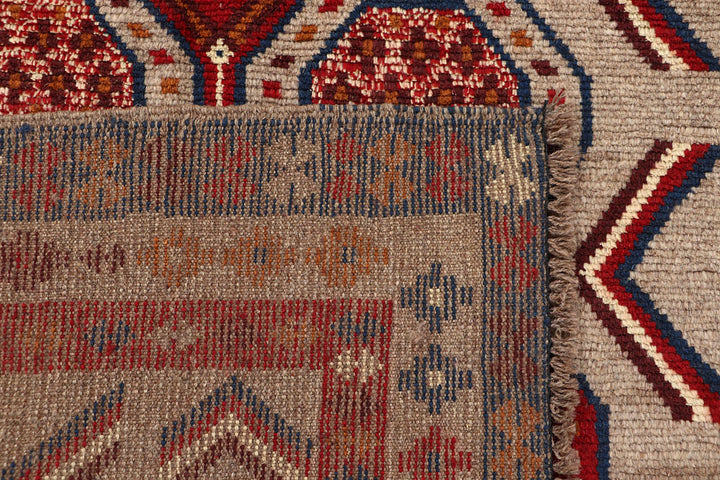 Tan Baluchi 3' 10 x 5' 9 - No. 64107 - ALRUG Rug Store
