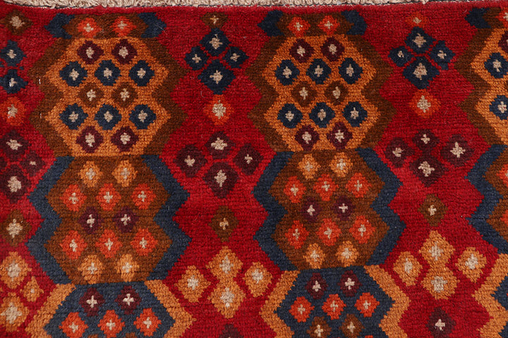 Firebrick Baluchi 4' 2 x 5' 11 - No. 64108 - ALRUG Rug Store