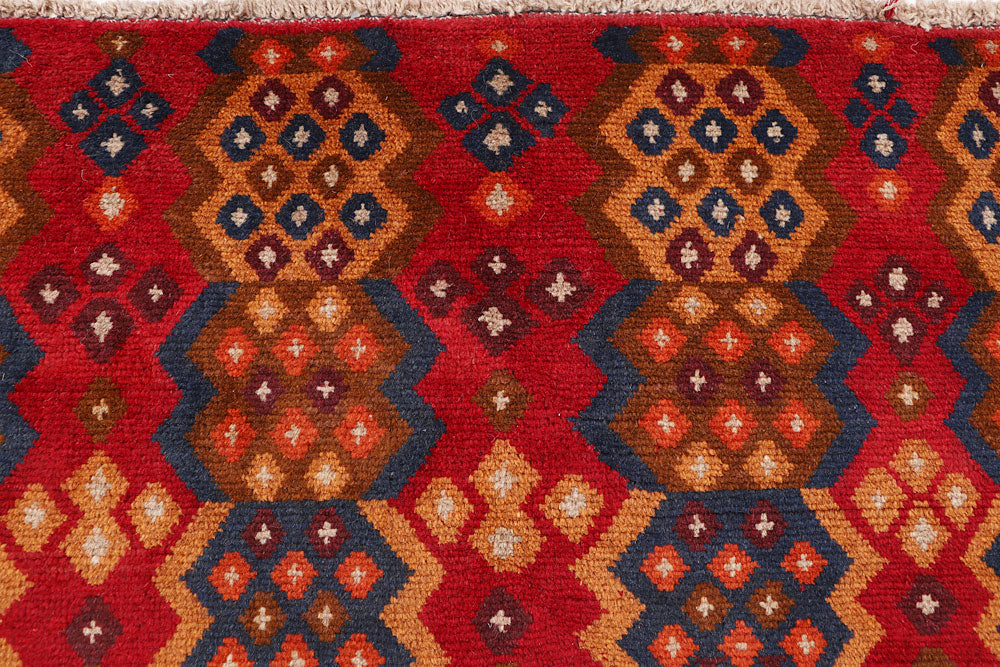 Firebrick Baluchi 4' 2 x 5' 11 - No. 64108 - ALRUG Rug Store