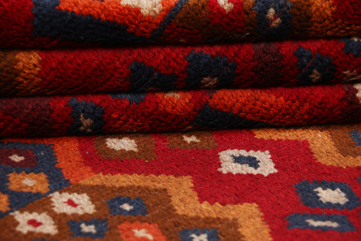 Firebrick Baluchi 4' 2 x 5' 11 - No. 64108 - ALRUG Rug Store