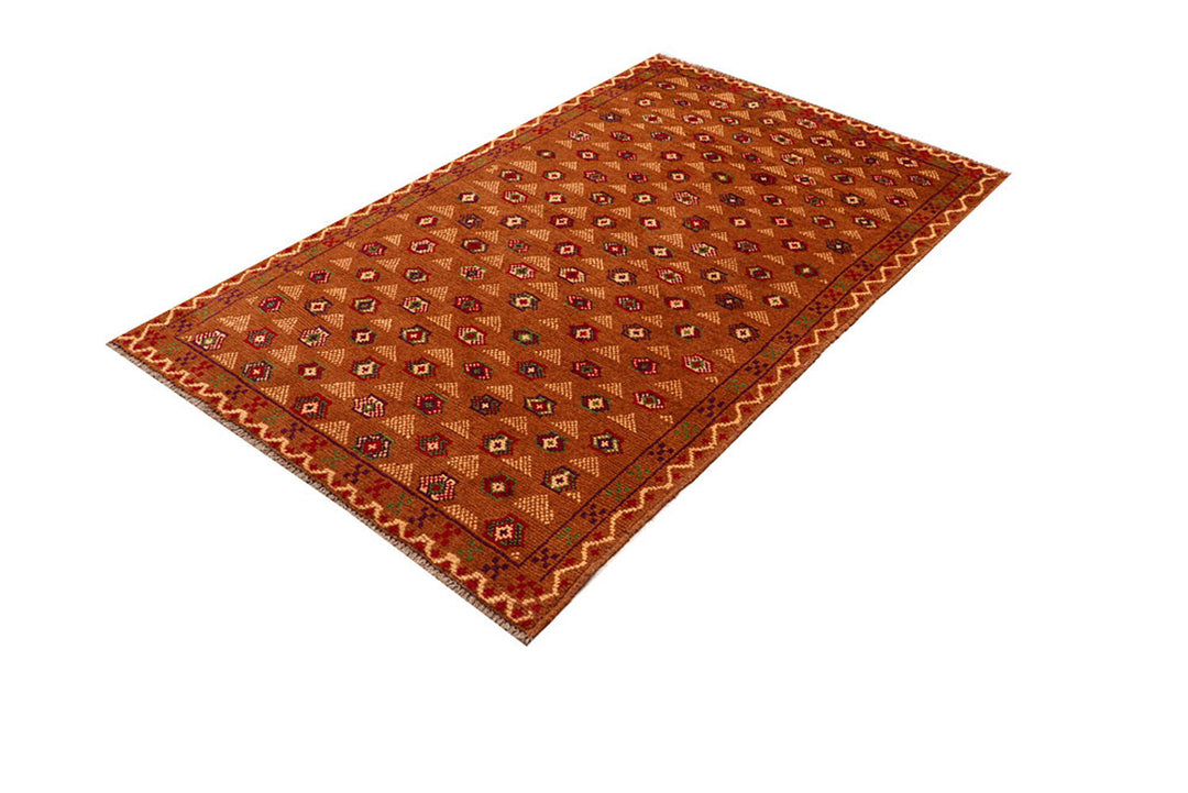Dark Orange Baluchi 3' 10 x 6' 3 - No. 64110
