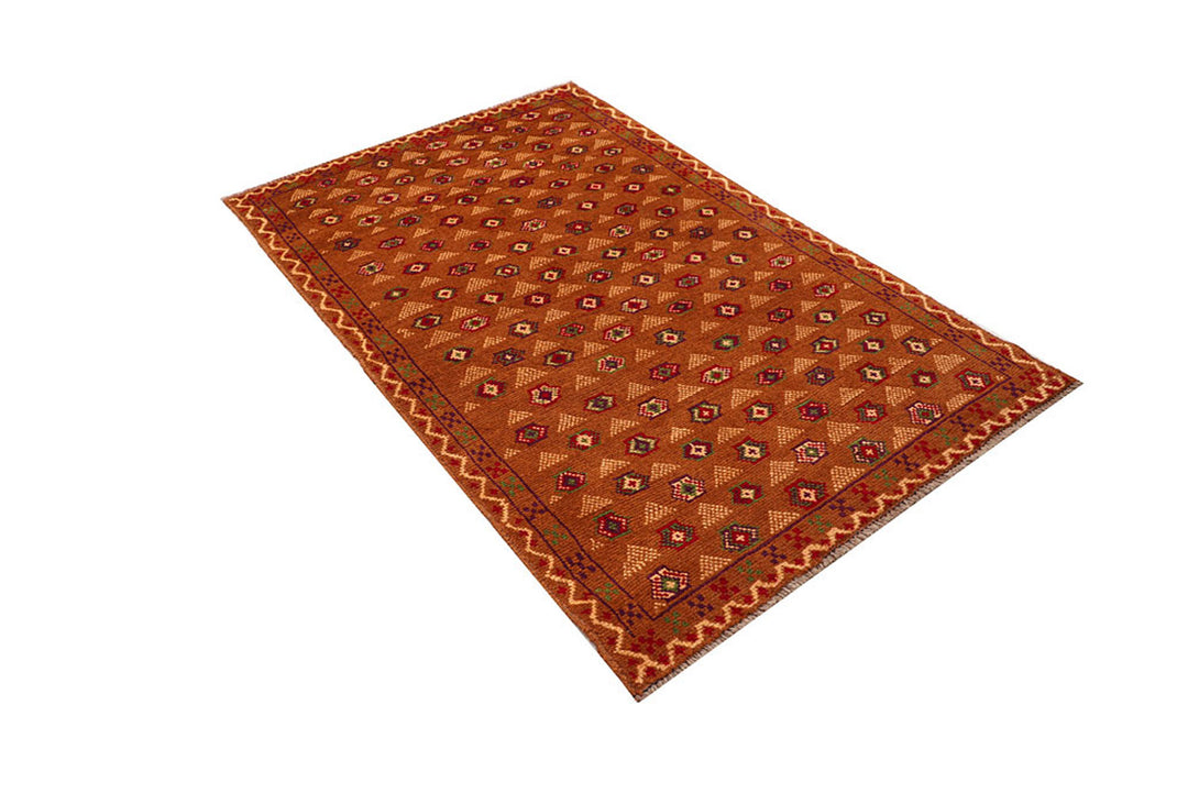 Dark Orange Baluchi 3' 10 x 6' 3 - No. 64110