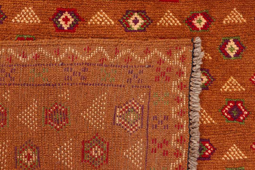 Dark Orange Baluchi 3' 10 x 6' 3 - No. 64110