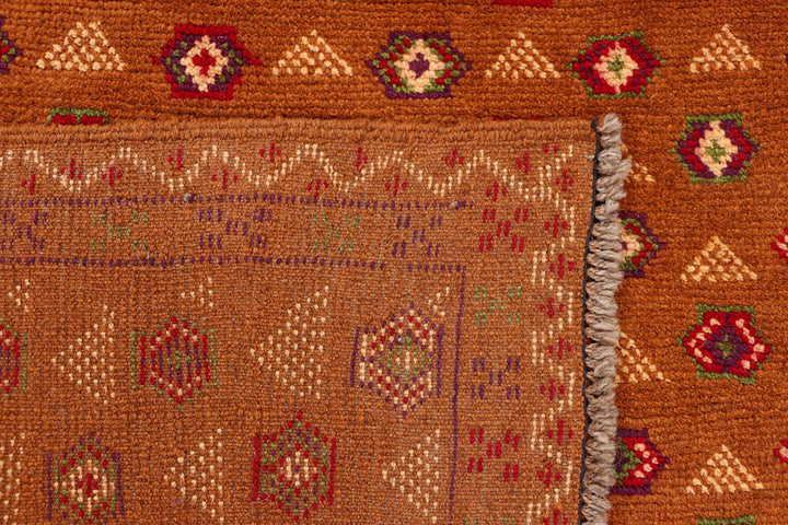 Dark Orange Baluchi 3' 10 x 6' 3 - No. 64110