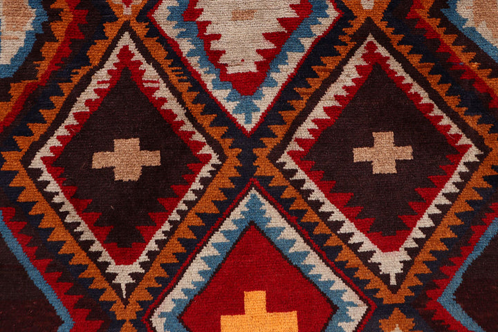 Multi Colored Baluchi 4' 2 x 5' 8 - No. 64112 - ALRUG Rug Store