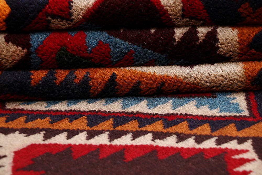 Multi Colored Baluchi 4' 2 x 5' 8 - No. 64112 - ALRUG Rug Store