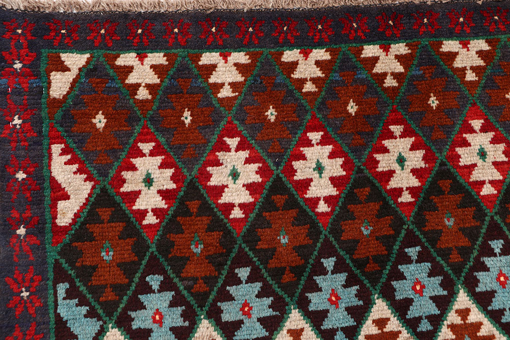 Multi Colored Baluchi 4' 1 x 5' 9 - No. 64116 - ALRUG Rug Store