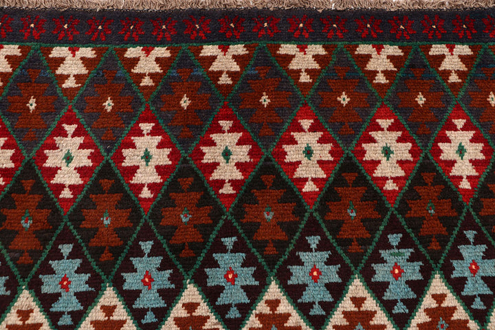 Multi Colored Baluchi 4' 1 x 5' 9 - No. 64116 - ALRUG Rug Store