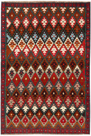 Multi Colored Baluchi 4' 1 x 5' 9 - No. 64116 - ALRUG Rug Store