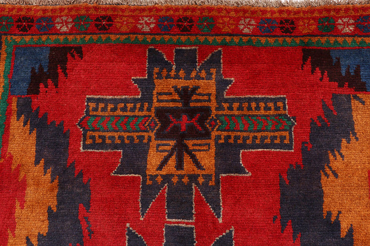 Firebrick Baluchi 4' x 6' 2 - No. 64117