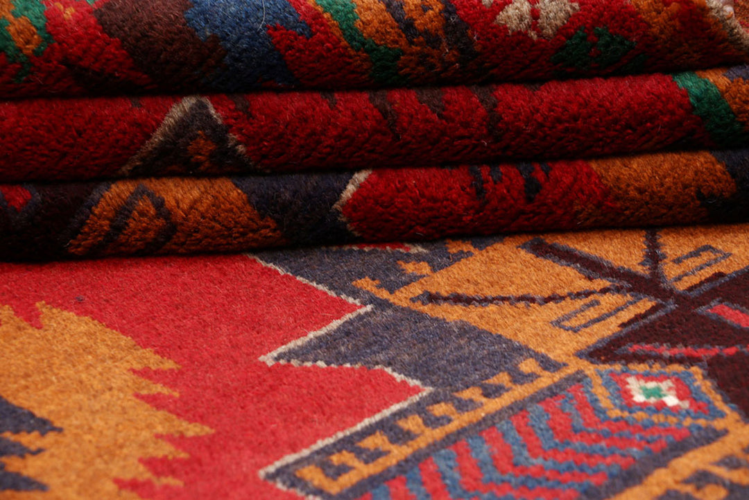 Firebrick Baluchi 4' x 6' 2 - No. 64117