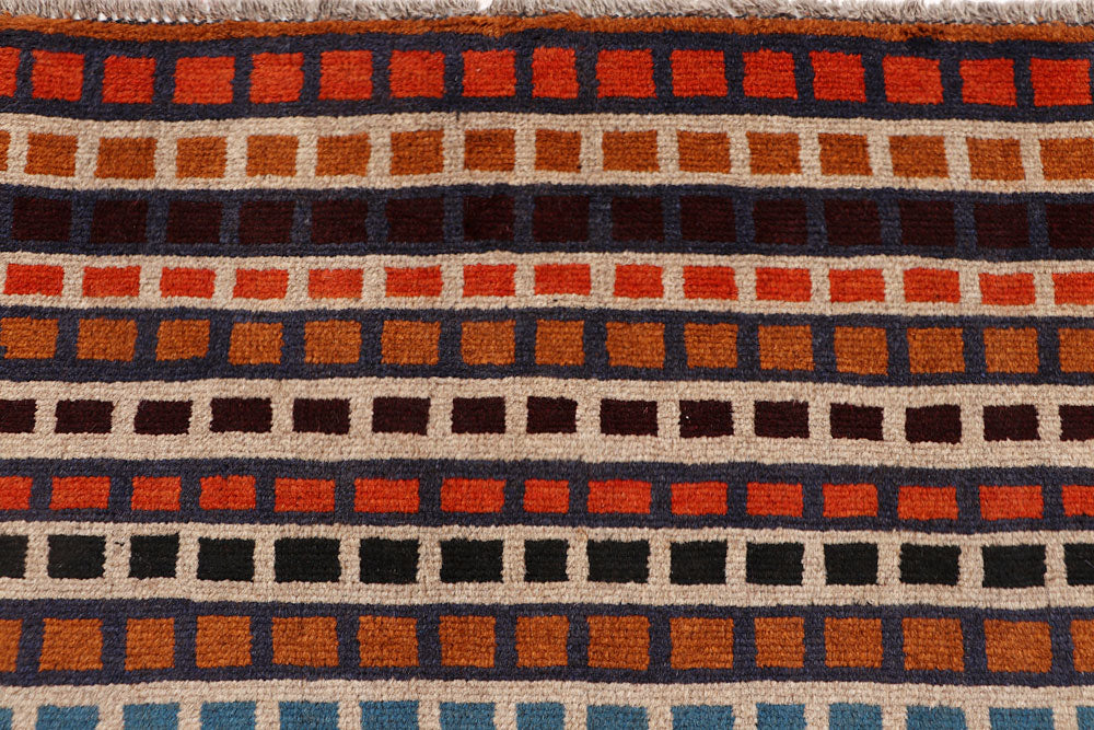 Multi Colored Baluchi 3' 10 x 5' 8 - No. 64119 - ALRUG Rug Store