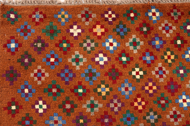 Chocolate Baluchi 3' 11 x 5' 10 - No. 64121 - ALRUG Rug Store