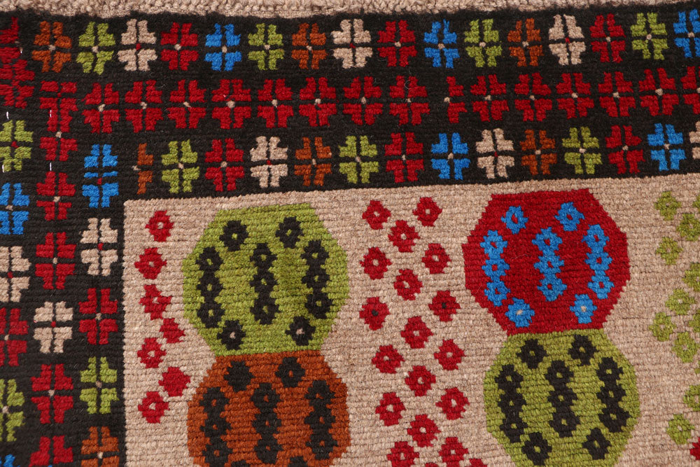 Tan Baluchi 4' 1 x 5' 9 - No. 64123 - ALRUG Rug Store