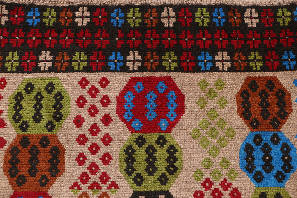 Tan Baluchi 4' 1 x 5' 9 - No. 64123 - ALRUG Rug Store