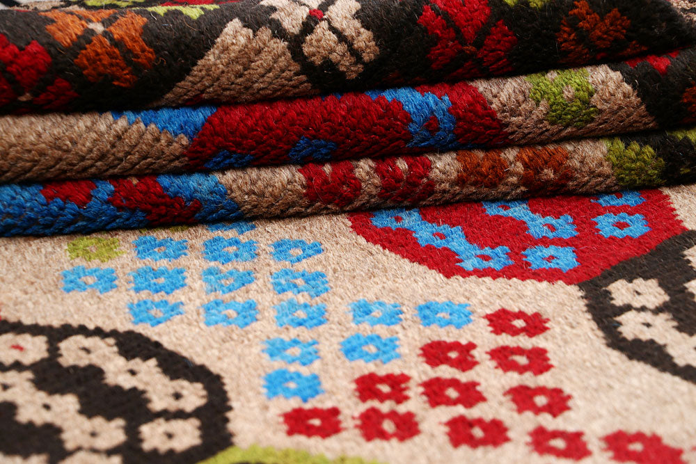 Tan Baluchi 4' 1 x 5' 9 - No. 64123 - ALRUG Rug Store