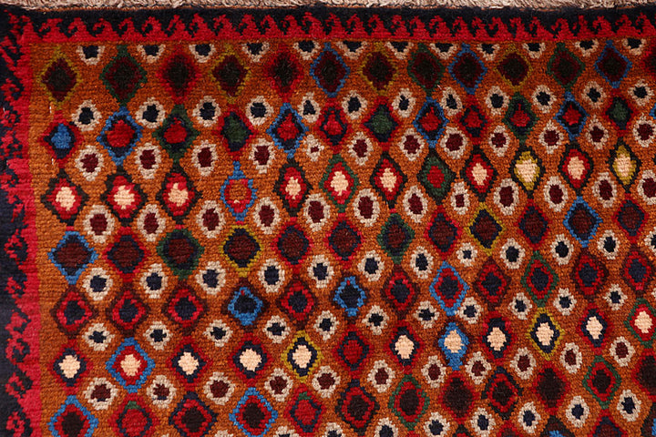 Chocolate Baluchi 4' 3 x 6' 3 - No. 64124