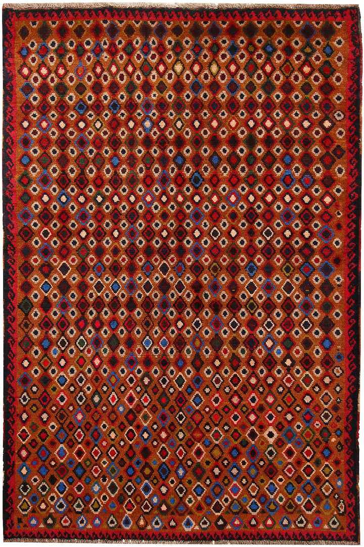 Chocolate Baluchi 4' 3 x 6' 3 - No. 64124