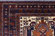 Multi Colored Baluchi 3' 10 x 7' 1 - No. 64131
