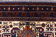 Multi Colored Baluchi 3' 10 x 7' 1 - No. 64131