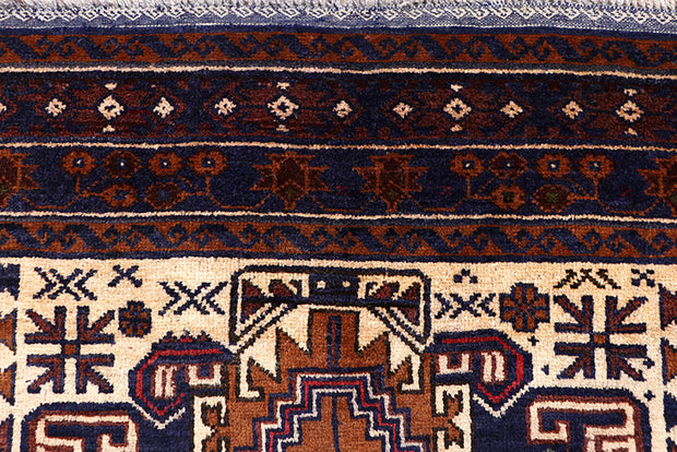 Multi Colored Baluchi 3' 10 x 7' 1 - No. 64131