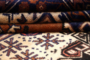 Multi Colored Baluchi 3' 10 x 7' 1 - No. 64131