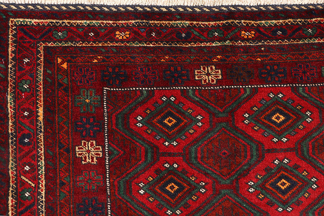 Firebrick Baluchi 3' 11 x 6' 1 - No. 64144