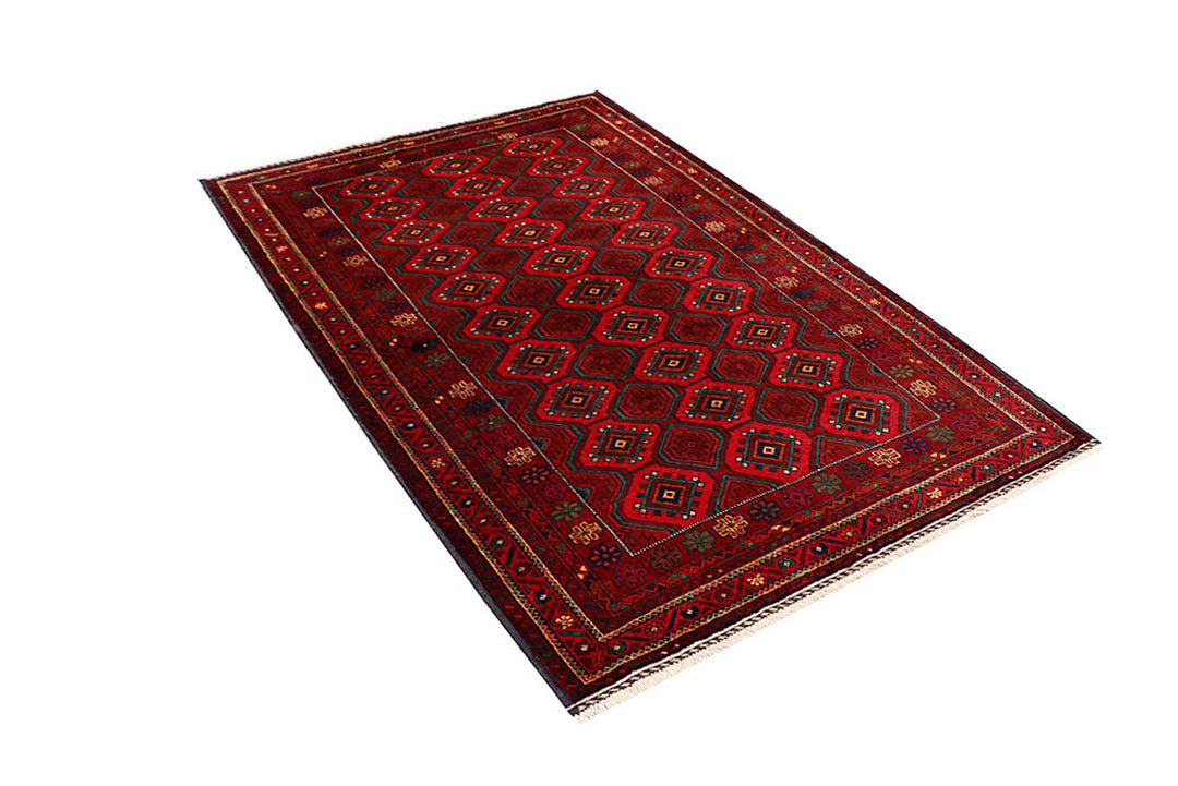 Firebrick Baluchi 3' 11 x 6' 1 - No. 64144