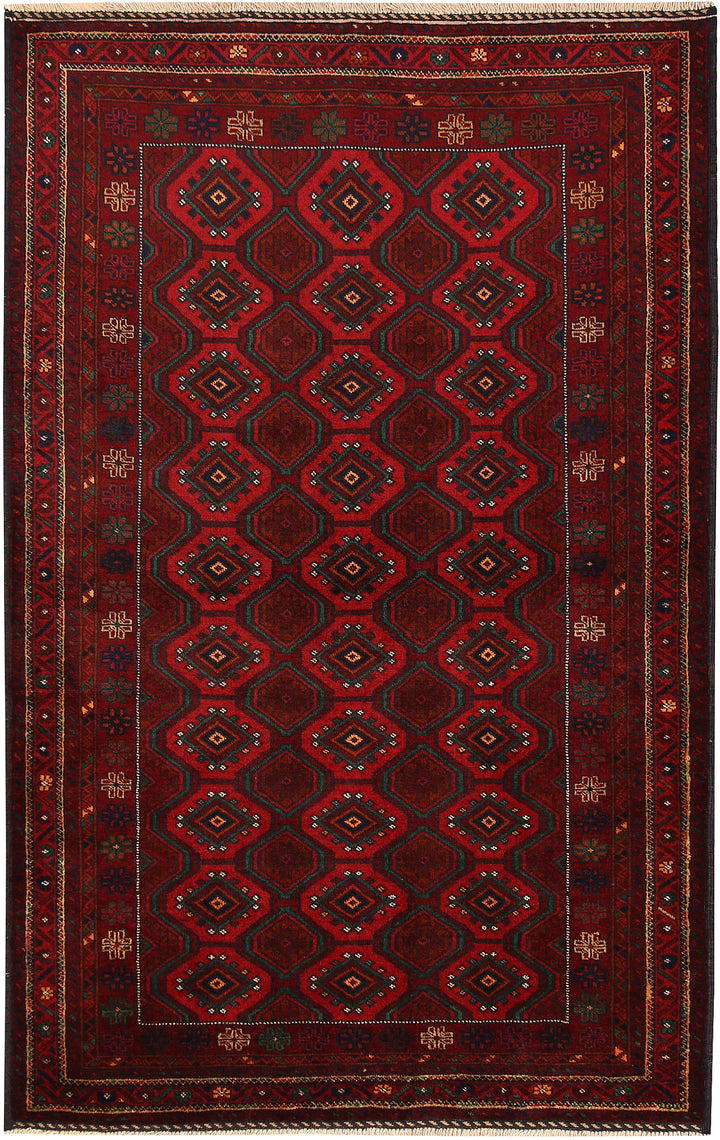 Firebrick Baluchi 3' 11 x 6' 1 - No. 64144