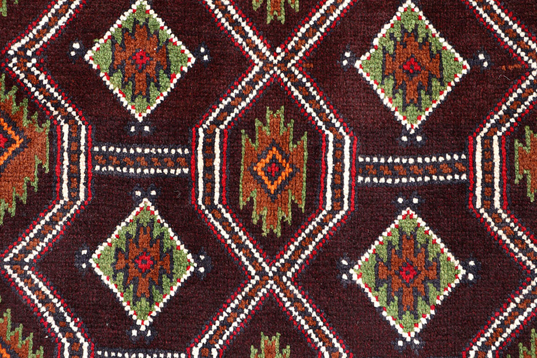 Saddle Brown Baluchi 4' x 6' 9 - No. 64156