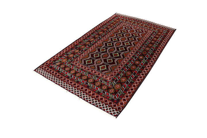 Saddle Brown Baluchi 4' x 6' 9 - No. 64156