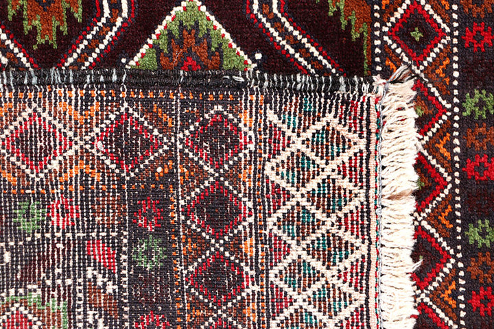 Saddle Brown Baluchi 4' x 6' 9 - No. 64156