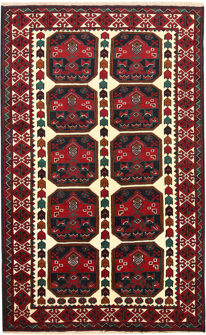 Cornsilk Baluchi 3' 9 x 6' - No. 64174