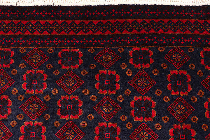 Dark Blue Baluchi 4' 1 x 6' 8 - No. 64175