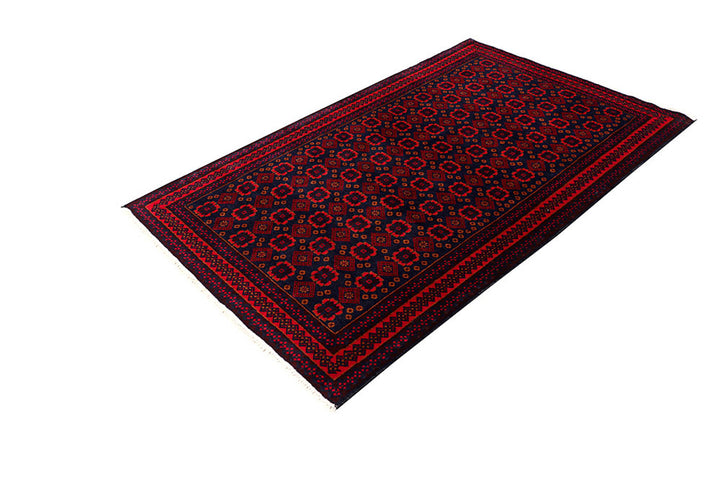 Dark Blue Baluchi 4' 1 x 6' 8 - No. 64175