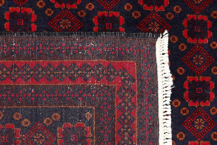 Dark Blue Baluchi 4' 1 x 6' 8 - No. 64175